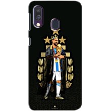 Чехлы Лео Месси Аргентина для Samsung Galaxy A40 2019 (A405F) (Месси Аргентина)