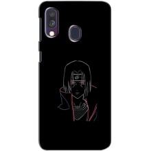 Чехлы на тему: Итачи Учиха для Samsung Galaxy A40 2019 (A405F) (AlphaPrint)