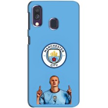 Чохли з футболістом Ерлінг Холанд для Samsung Galaxy A40 2019 (A405F) (AlphaPrint) (Холанд Манчестер Сіті)