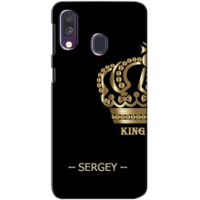 Чехлы с мужскими именами для Samsung Galaxy A40 2019 (A405F) – SERGEY
