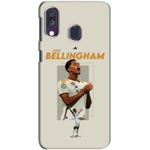 Чехлы с принтом для Samsung Galaxy A40 2019 (A405F) (Беллингем Реал)
