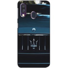 Чехлы с тематикой "Крутые машины" на Samsung Galaxy A40 2019 (A405F) – Maserati auto