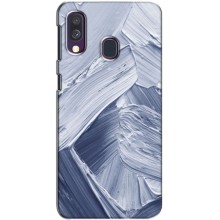 Чехлы со смыслом для Samsung Galaxy A40 2019 (A405F) (Краски мазки)