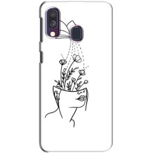 Чехлы со смыслом для Samsung Galaxy A40 2019 (A405F) (Мудрость)