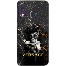 Чохли VERSACE для Самсунг А40 (2019) (PREMIUMPrint) – AlphaPrint-ген.