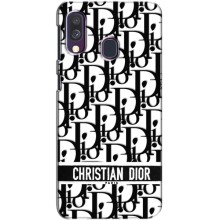 Чехол (Dior, Prada, YSL, Chanel) для Samsung Galaxy A40 2019 (A405F) – Christian Dior