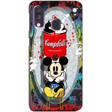 Чохол Disney Mouse Samsung Galaxy A40 2019 (A405F) (PREMIUMPrint) – Американський Маус