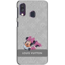 Чехол Disney Mouse Samsung Galaxy A40 2019 (A405F) (PREMIUMPrint) (Мики Маус ЛВ)