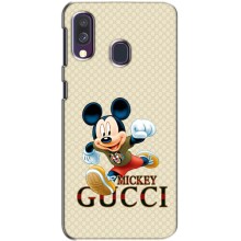 Чехол Disney Mouse Samsung Galaxy A40 2019 (A405F) (PREMIUMPrint) (Mikki Gucci)