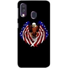 Чохол Прапор USA для Samsung Galaxy A40 2019 (A405F) – Крила США
