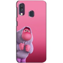 Чехол Головоломка для Samsung Galaxy A40 2019 (A405F) - (AlphaPrint) (Стыд)