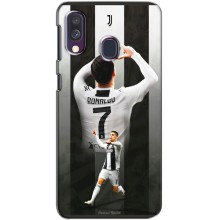 Чехол Криштиану Роналду для Samsung Galaxy A40 2019 (A405F) (Cristiano R)