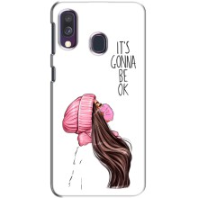 Чехол с печатью для Samsung Galaxy A40 2019 (A405F) - (Мода) (AlphaPrint) (Коронавирус)