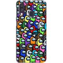 Чехол Амонг Ас для Samsung Galaxy A40 2019 (A405F) (AlphaPrint) (Убит)
