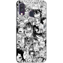 Анимешный чехол для Samsung Galaxy A40 2019 (A405F) – Ahegao manga