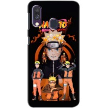 Чохли з принтом НАРУТО на Samsung Galaxy A40 2019 (A405F) – Naruto герой