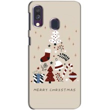 Чохол Санта Клаус для Samsung Galaxy A40 2019 (A405F) (Merry Christmas)