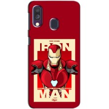 Чохол Супергерой Залізна Людина на Samsung Galaxy A40 2019 (A405F) (Iron man)