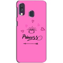 Дівчачий Чохол для Samsung Galaxy A40 2019 (A405F) (Для принцеси)