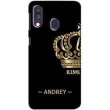 Именные Чехлы для Samsung Galaxy A40 2019 (A405F) (ANDREY)