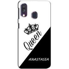 Именные  Женские Чехлы для Samsung Galaxy A40 2019 (A405F) (ANASTASIYA)