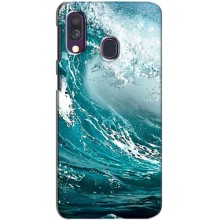 Літній Чохол на Samsung Galaxy A40 2019 (A405F) (Морська Хвиля)