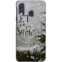 Новорічні, Святкові Чохли для Samsung Galaxy A40 2019 (A405F) - 2024 год – Let it snow