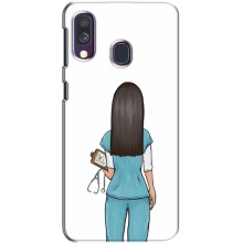 Силіконовий бампер (Працівники) на Samsung Galaxy A40 2019 (A405F) – Лікар