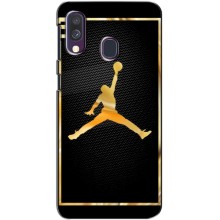 Силиконовый Чехол Nike Air Jordan на Самсунг А40 (2019) – Джордан 23