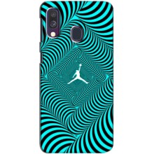 Силиконовый Чехол Nike Air Jordan на Самсунг А40 (2019) – Jordan