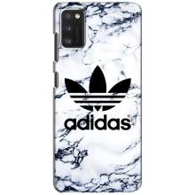 Чехлы Адидас для Samsung Galaxy A41 (A415) (AlphaPrint) (Адидас на мраморе)