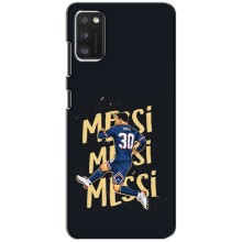 Чохли для Samsung Galaxy A41 (A415) (Leo чемпіон) (AlphaPrint) (Messi ПСЖ)