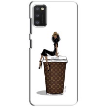 Чохли Луі Вітон для Samsung Galaxy A41 (A415) (AlphaPrint - LOUIS VUITTON) (кава LOUIS VUITTON)