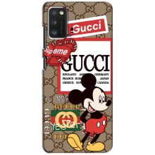 Чехол Disney Mouse Samsung Galaxy A41 (A415) (PREMIUMPrint) (Стильный Микки)