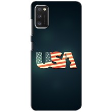 Чохол Прапор USA для Samsung Galaxy A41 (A415) – USA
