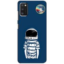 Чохол NASA для Samsung Galaxy A41 (A415) (AlphaPrint) (Хлопчик в шоломі)