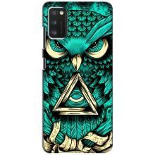 Чехол с птицами на Samsung Galaxy A41 (A415) (VPrint) (Сова с глазом)