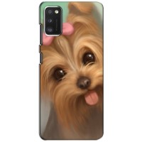 Чехол (ТПУ) Милые собачки для Samsung Galaxy A41 (A415) (Йоршенский терьер)