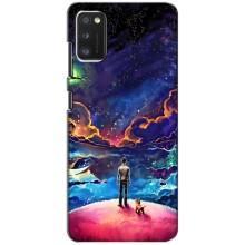 Космические Чехлы для Самсунг А41 (VPrint) (Галактический вид)
