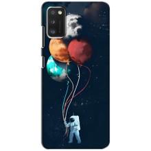 Космические Чехлы для Самсунг А41 (VPrint) (Планеты шарики)