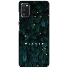 Новогодние, Праздничные Чехлы для Samsung Galaxy A41 (A415) - 2024 год (Winter)