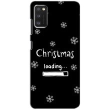 Рождественские, Праздничные Чехлы для Самсунг А41 (Christmas loading)