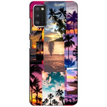 Силіконовий чохол з КАРТИНКАМИ літо для Samsung Galaxy A41 (A415) (AlphaPrint) (Літня відпустка)