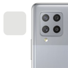 Гибкое защитное стекло 0.18mm на камеру (тех.пак) для Samsung Galaxy A42 5G – Прозрачный