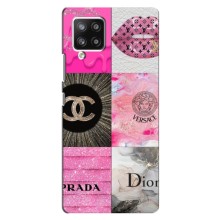 Чехол (Dior, Prada, YSL, Chanel) для Samsung Galaxy A42 – Модница