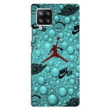 Силиконовый Чехол Nike Air Jordan на Самсунг А42 – Джордан Найк
