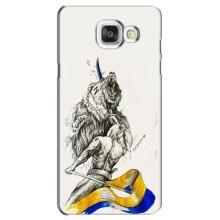 Чехлы Доброго вечора, ми за України для Самсунг А5 2016, А5100, А510Ф (AlphaPrint) (Победа)