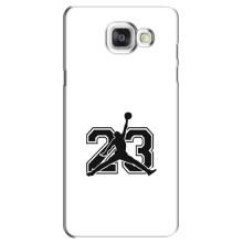 Чехлы для Samsung Galaxy A5 2016 / A5100 / A510F - с картинкой JORDAN (AlphaPrint) (Jordan 23)