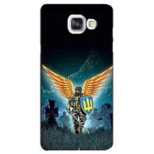 Чехлы с картинкой ЗСУ для Samsung Galaxy A5 2016 / A5100 / A510F (AlphaPrint) (Солдат ЗСУ)