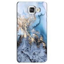 Мраморный чехол на Samsung Galaxy A5 2016 / A5100 / A510F (VPrint) (Нежный мрамор)